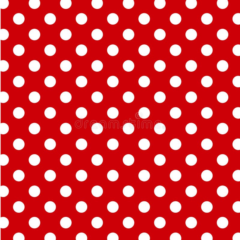 grandi puntini di Polka bianchi di +EPS su priorità bassa rossa royalty illustrazione gratis grandi puntini di Polka bianchi di +EPS su priorità bassa rossa royalty illustrazione gratis