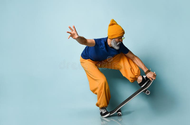 Riding with Grandpa on a Bike Stock Image - Image of family, children ...