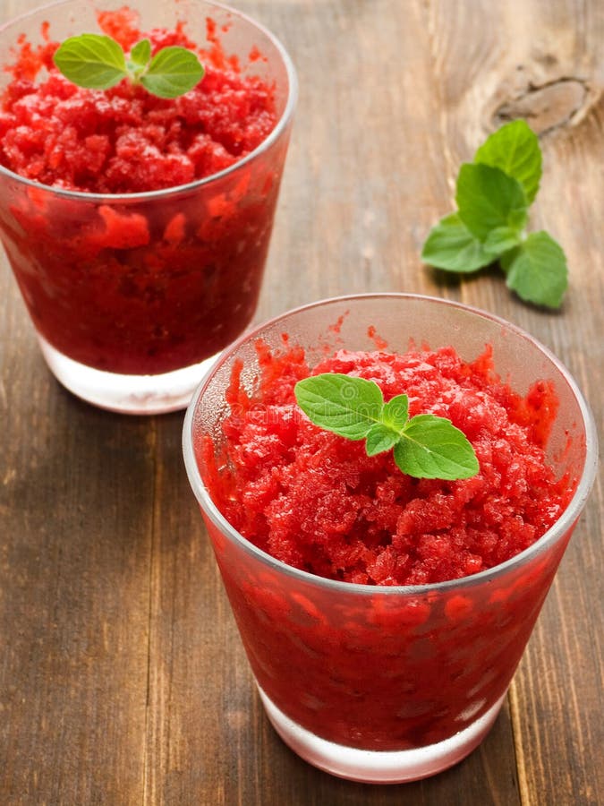 Granita stock photo. Image of delicious, slush, herb - 20159862