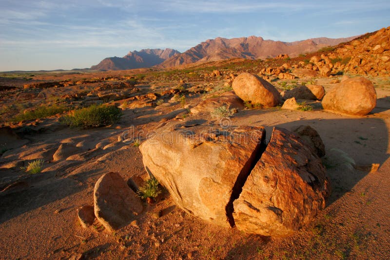 Granite boulders royalty free stock photos