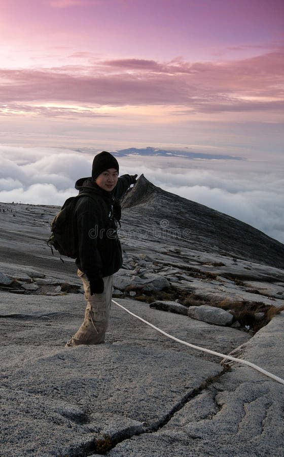 Granite mountain landscape - Mount Kinabalu