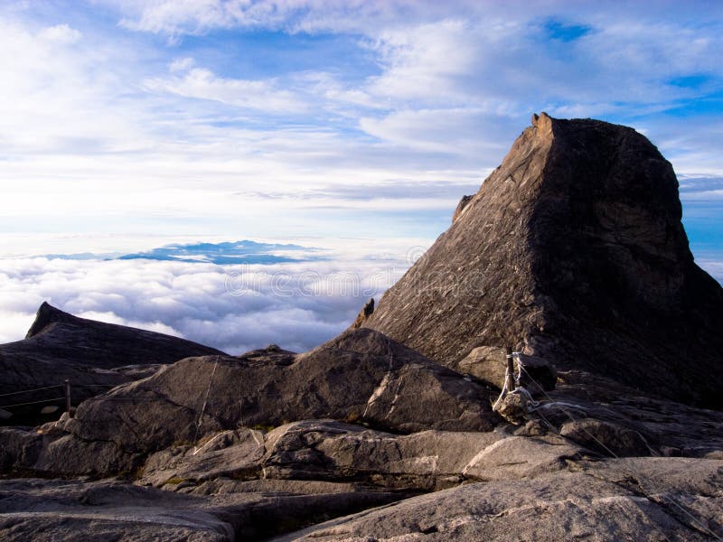 Granite mountain landscape - Mount Kinabalu
