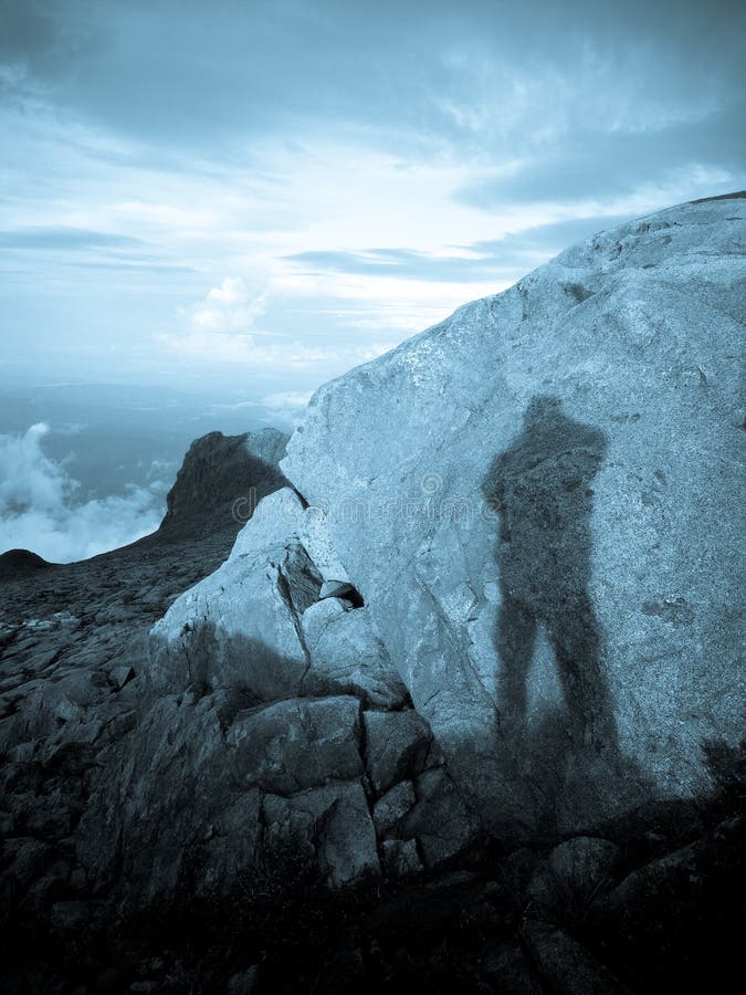 Granite mountain landscape - Mount Kinabalu