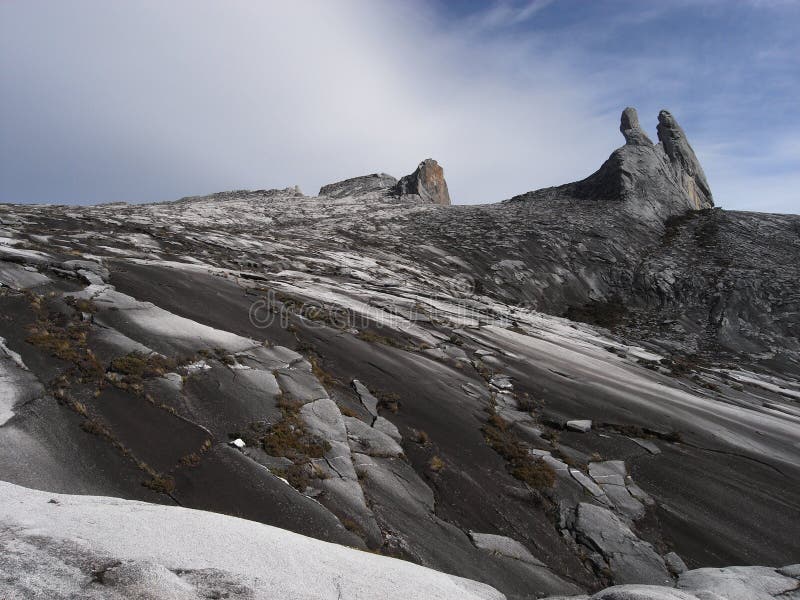 Granite mountain landscape - Mount Kinabalu