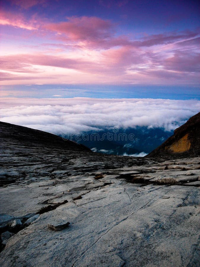 Granite mountain landscape - Mount Kinabalu