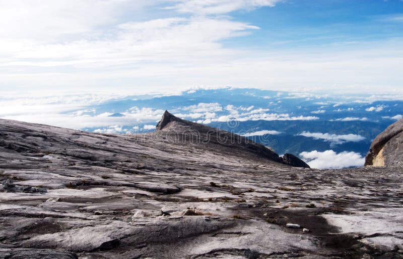 Granite mountain landscape - Mount Kinabalu