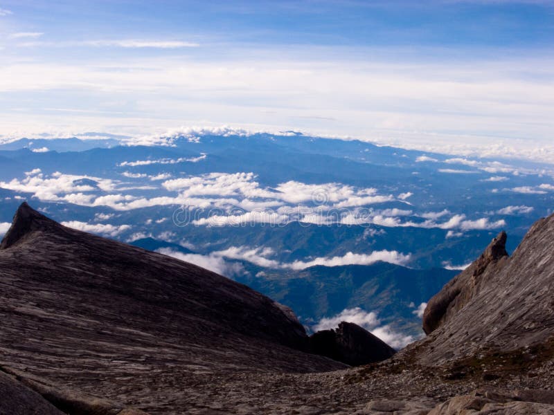 Granite mountain landscape - Mount Kinabalu