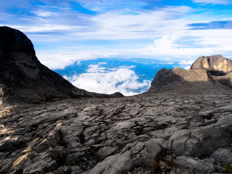 Granite mountain landscape - Mount Kinabalu