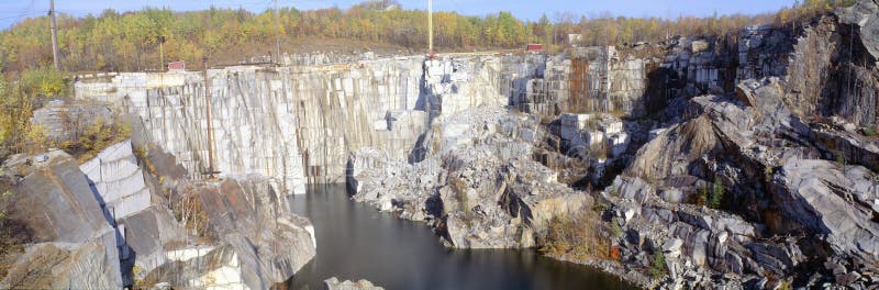 Granite Quarry stock images