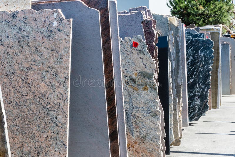 Granite slabs