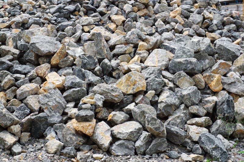 Granite Stone for Construction. Stock Image Image of concrete, rough