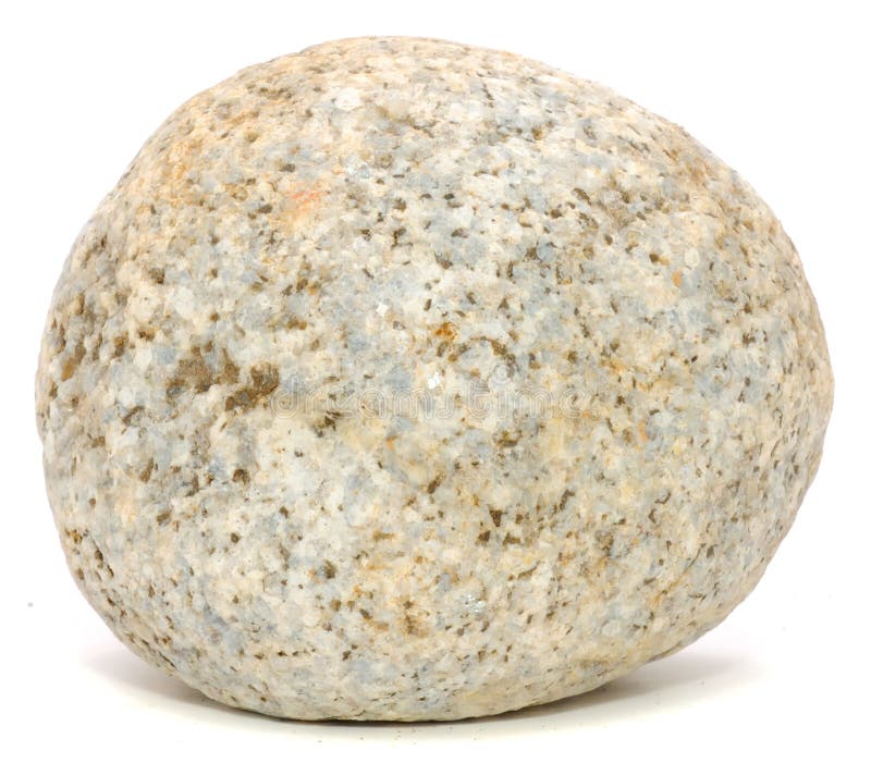 Granitowy round dostrzegający kamienny biel