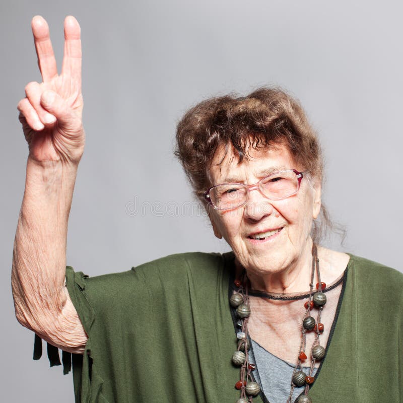 Old Granny Exercising At Outdoors Gym Playground Equipment Stock Image Image Of Female 