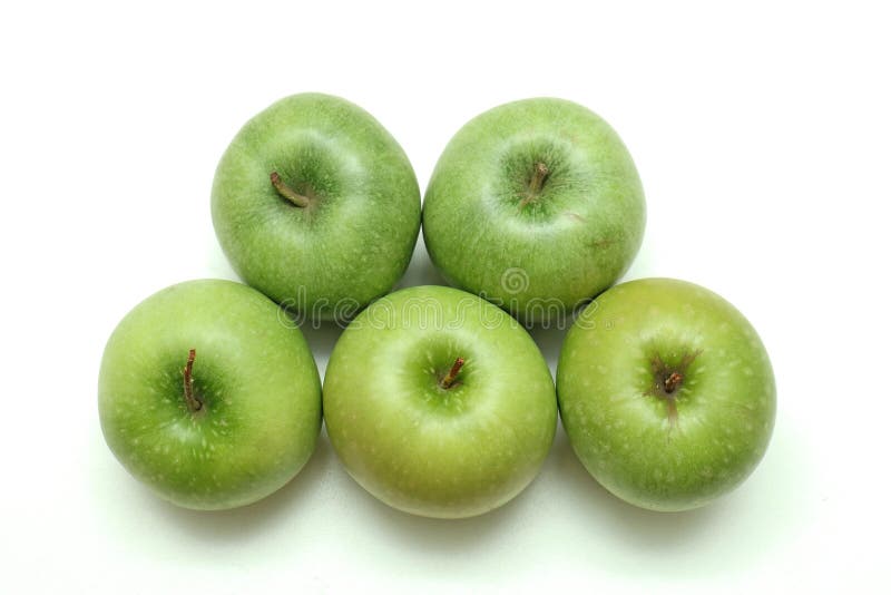 Granny Smith green apples stock photo. Image of apple 142724354