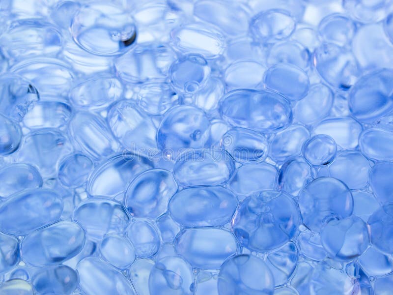 Granos azules del gel de la fragancia