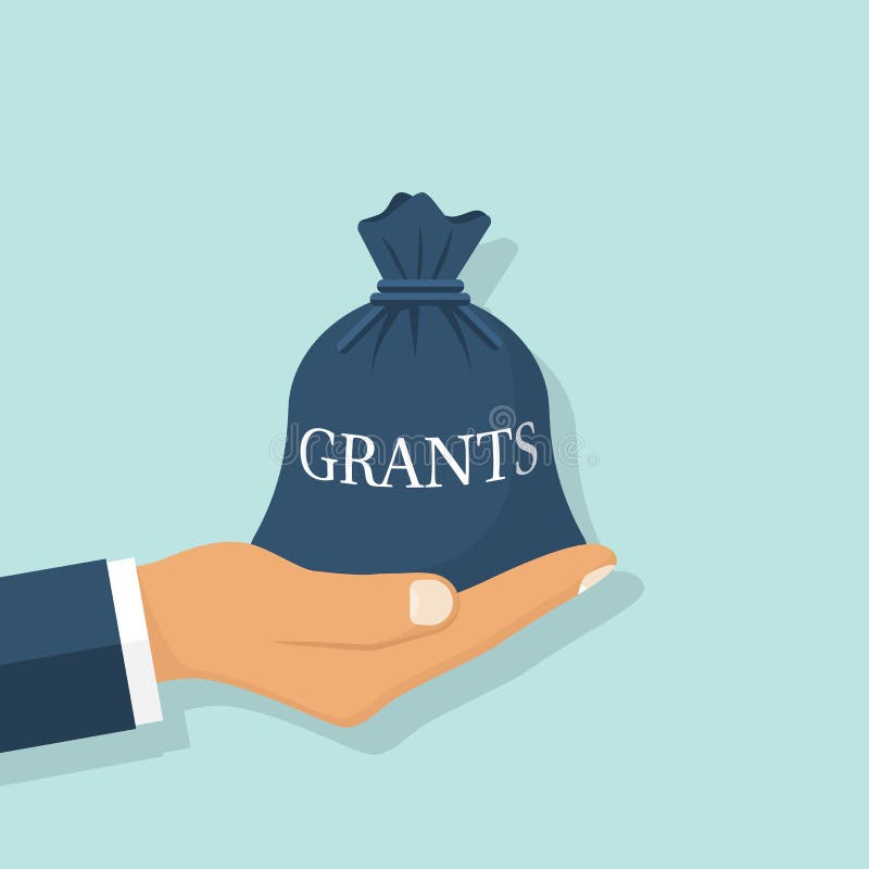 Grant funding, business concept