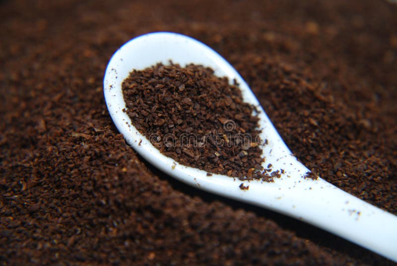 Granules of Instant Coffee in the Spoon Stock Photo Image of instant, aroma 17566338