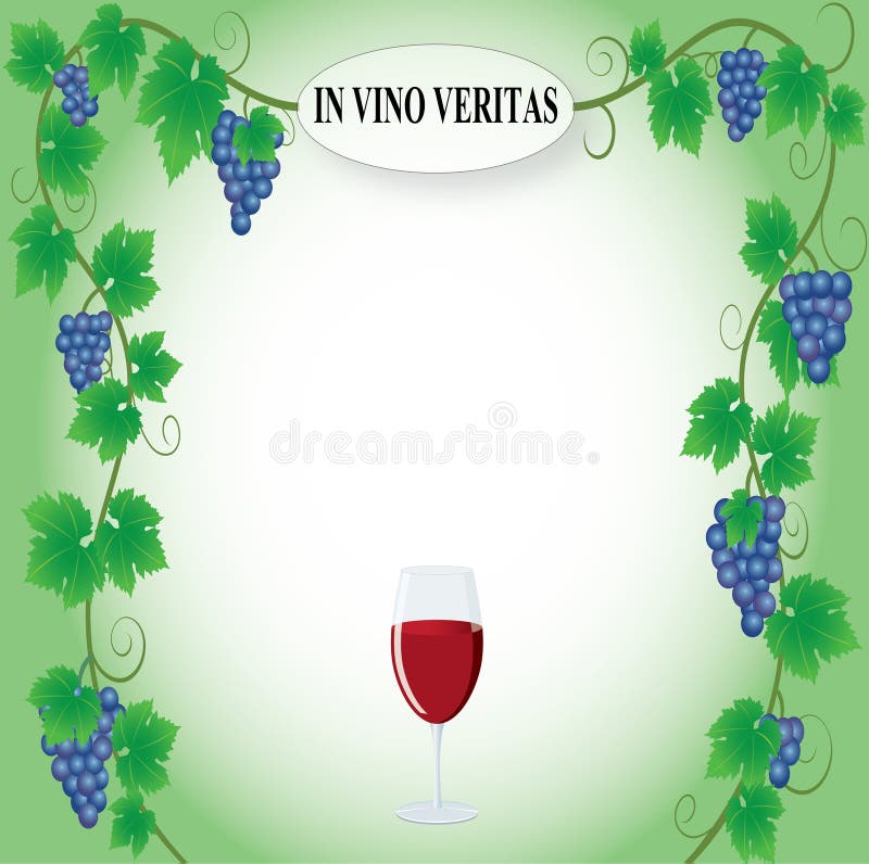 Grape frame vector