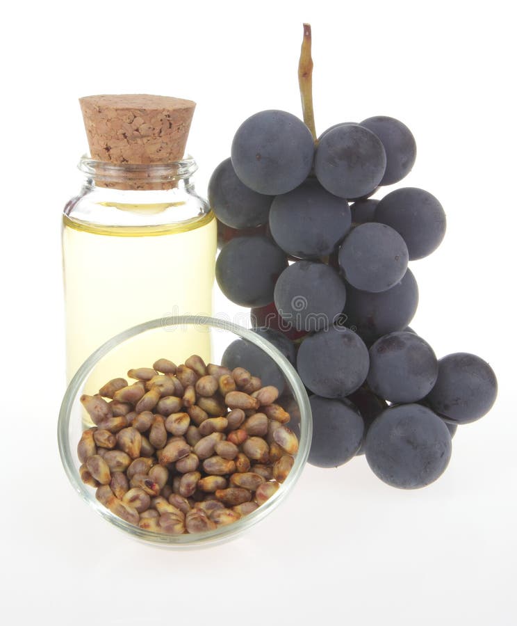 Grape seed oil stock photo. Image of healthy, therapy 29141056