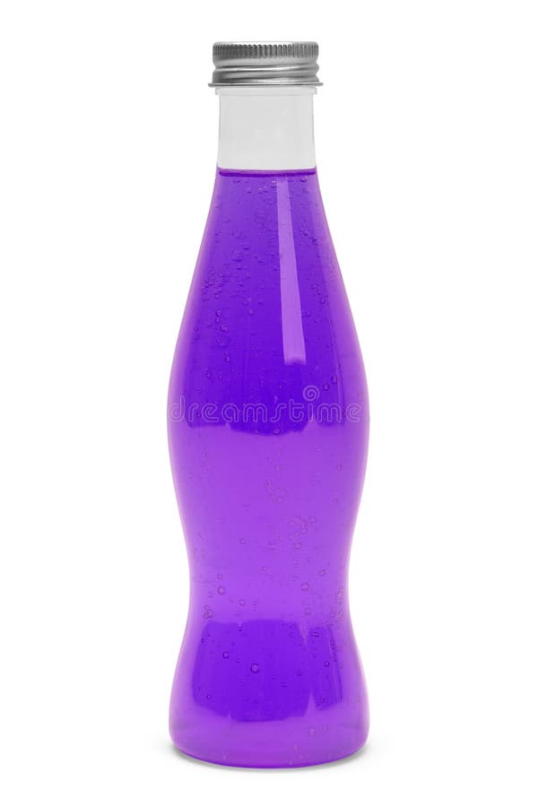Grape Soda Pop stock photo. Image of vertical, isolated 52770400
