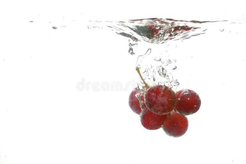 Grape water splash