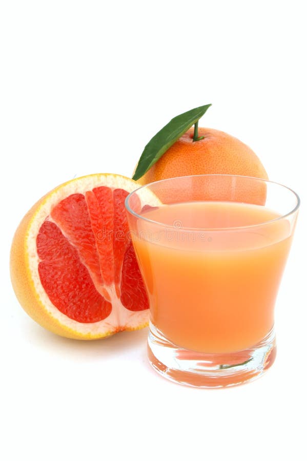 Grapefruit and juice stock photo Grapefruit and juice stock photo