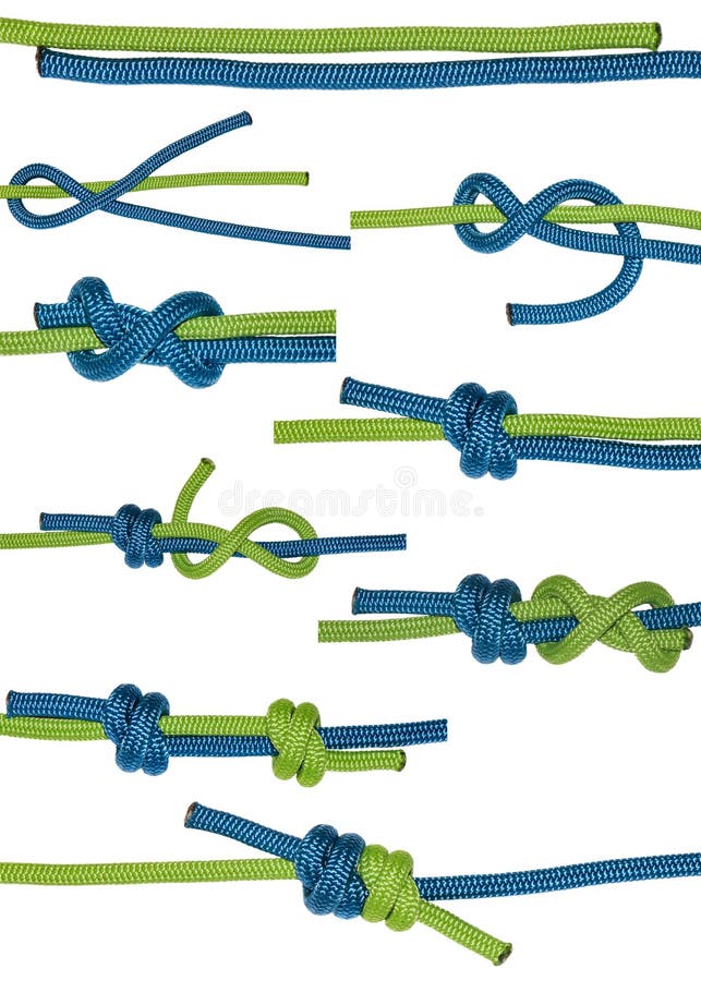Грейпвайн узел как вязать схема Grapevine Knot Tying Scheme. Stock Photo - Image of cord, knot: 82290406