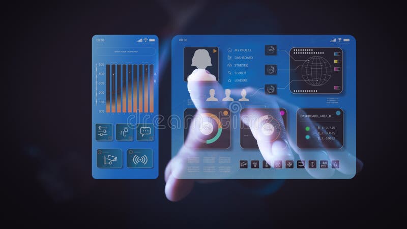 2025, Graph Analyst working with Business, Concept digital transformation technology strategy, Analytics and Data Management royalty free stock images