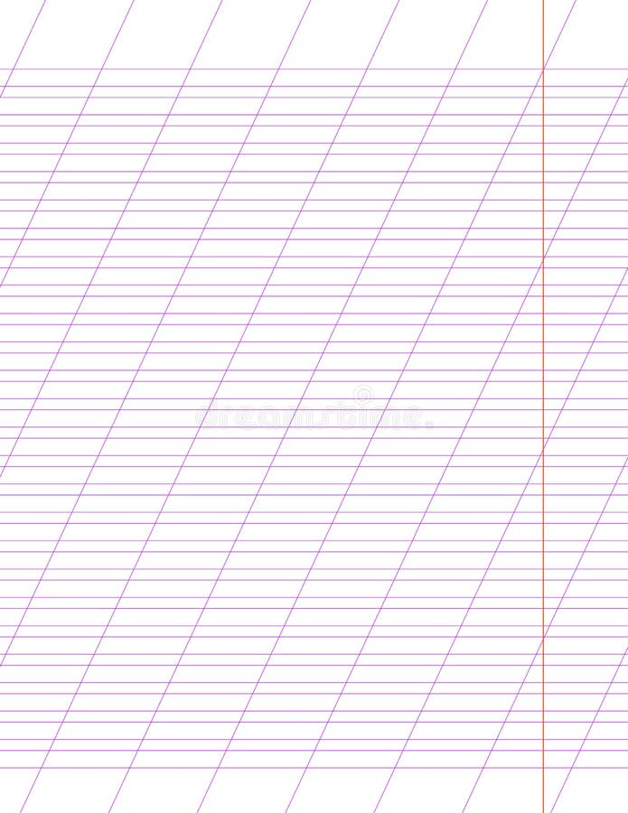 Graph paper printable lined grid paper with color horisontal diagonal 