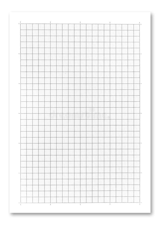 Graph paper vector illustration