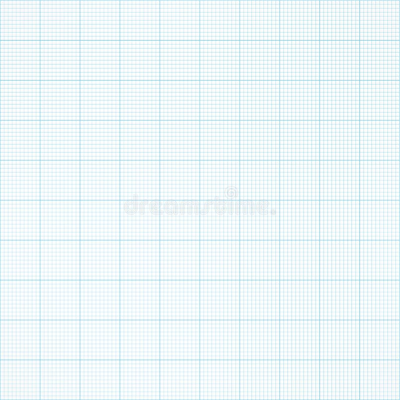 Square grid millimetre graph paper background. Vector illustrati