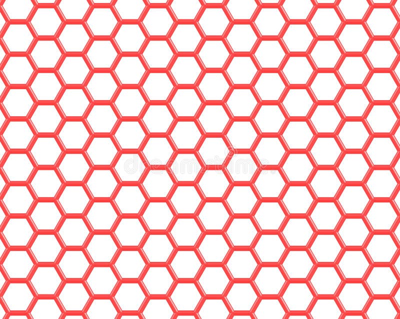 Graphene molecular structure isolated on white vector illustration