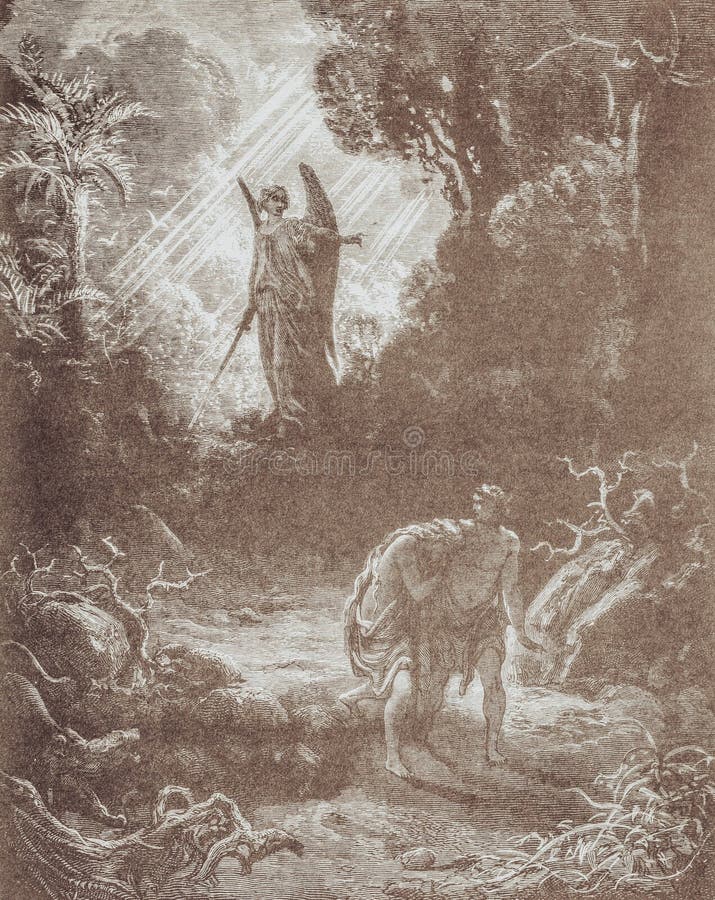 Graphic Art from Gustave Dore Published in the Holy Bible. Editorial ...
