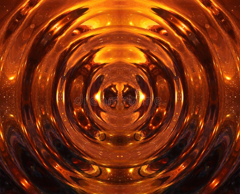 Graphic concept of music in space, cosmic sound waves, computer design, music concept. royalty free illustration