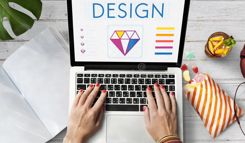 Graphic Design Creative Imagination Concept royalty free stock photography