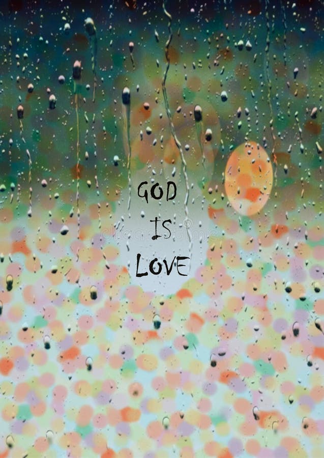 God is love graphic. stock illustration. Illustration of artistic -  162047224