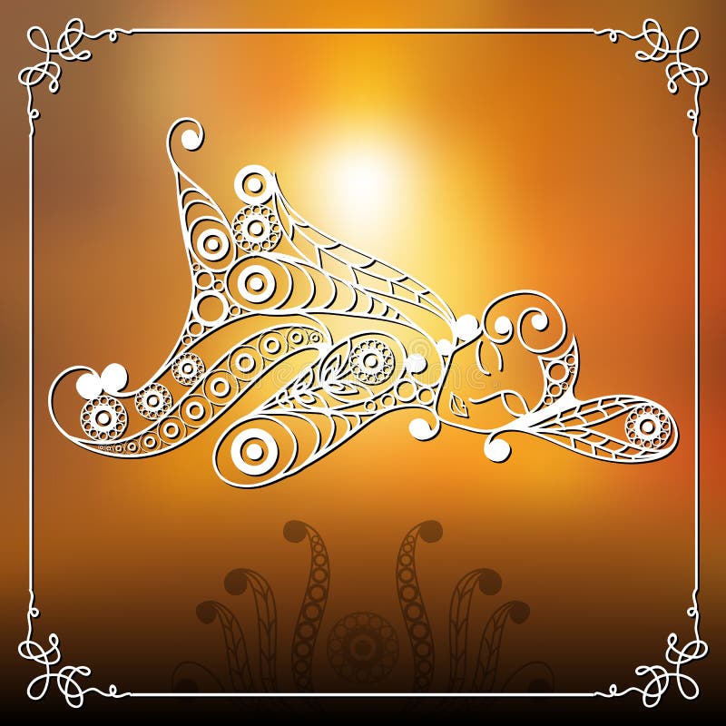 Graphic illustration of with Thai massage 10 royalty free illustration Graphic illustration of with Thai massage 10 royalty free illustration
