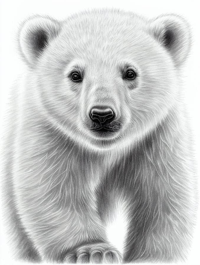 easy baby bear drawing  Clip Art Library