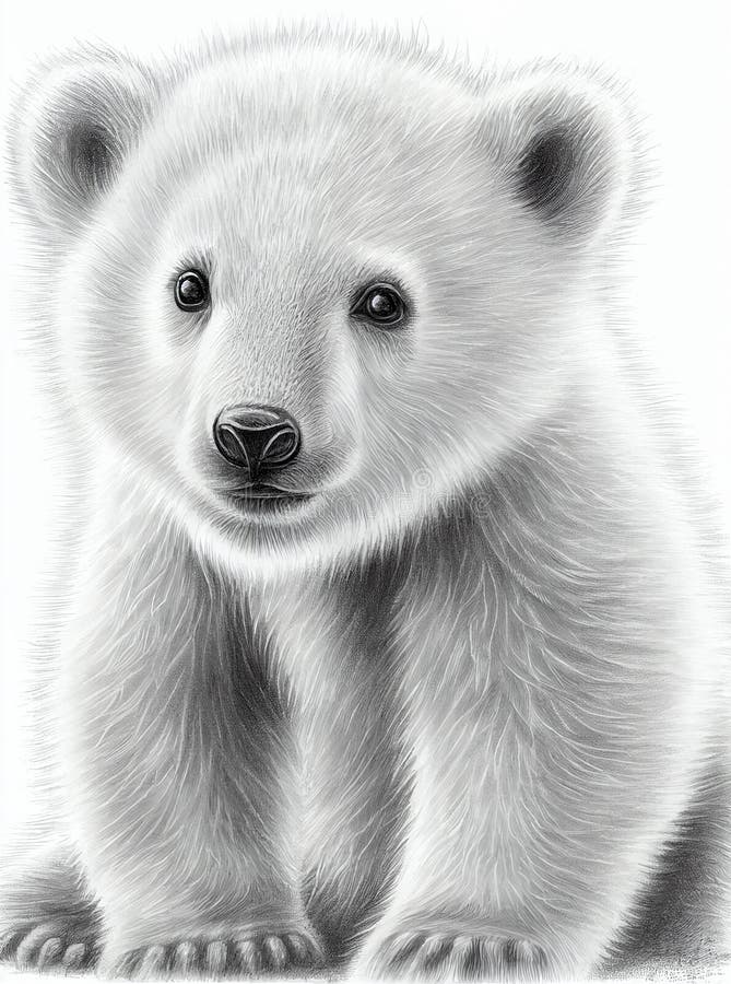 Learn How to Draw a Realistic Polar Bear Step by Step