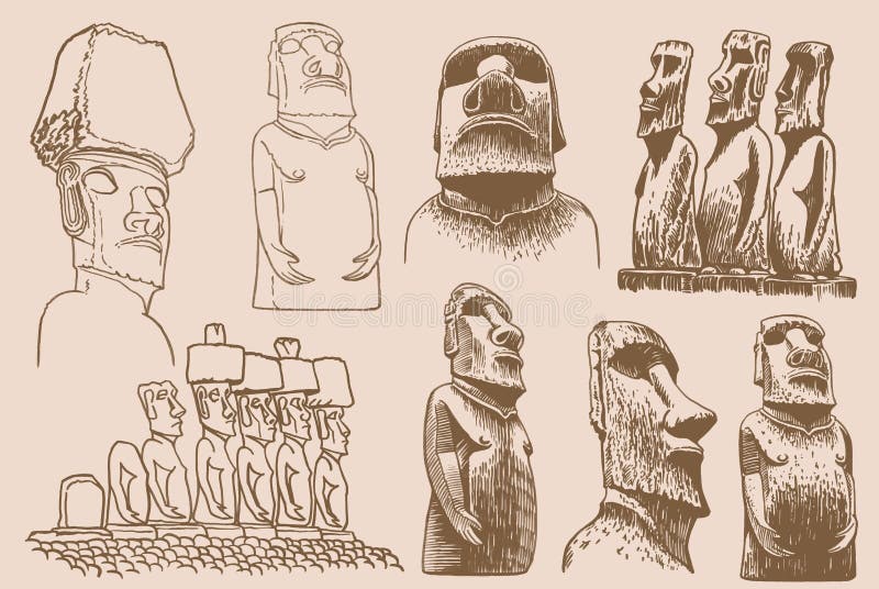 Moai Easterisland Sticker - Artifact Emoji,Moai Emoji - Free Emoji PNG  Images 