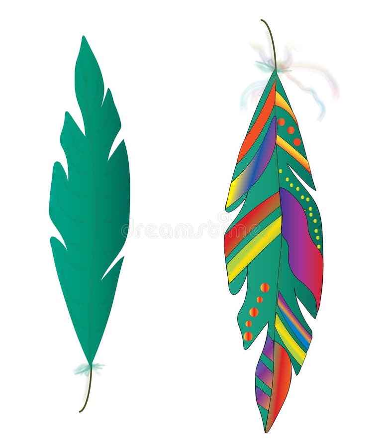 Feathers von Editors Choice as a colouring poster