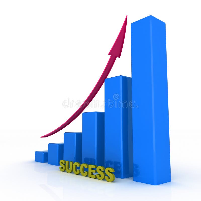 graphique de la gestion 3d croissant illustration libre de droits graphique de la gestion 3d croissant illustration libre de droits