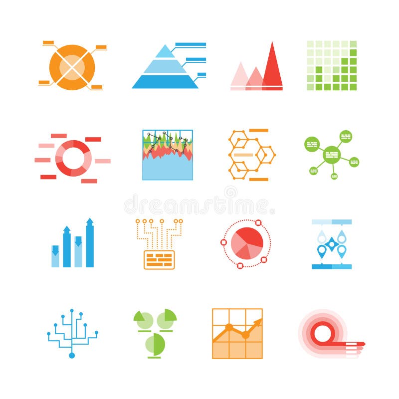 Graphiques et icônes de diagrammes ou éléments infographic illustration libre de droits Graphiques et icônes de diagrammes ou éléments infographic illustration libre de droits