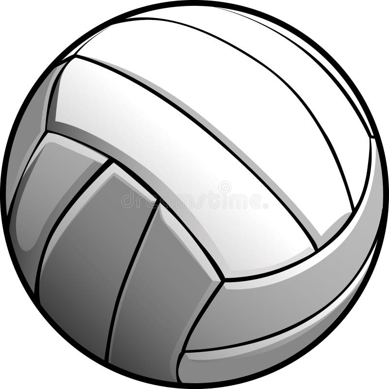 Graphisme d'image de bille de volleyball illustration libre de droits Graphisme d'image de bille de volleyball illustration libre de droits