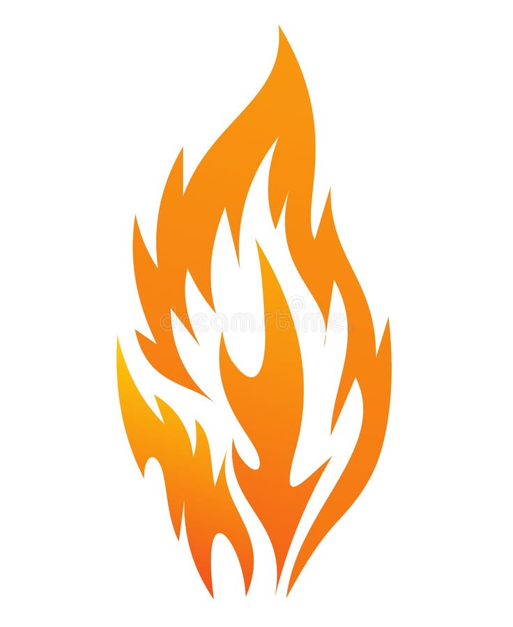 Graphisme d'incendie illustration stock Graphisme d'incendie illustration stock