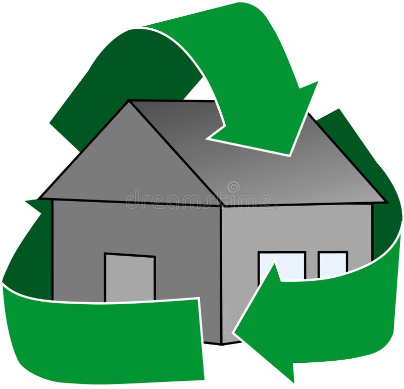 An icon depicting a low-emissions house OR an icon depicting a quick house flip. An icon depicting a low-emissions house OR an icon depicting a quick house flip.