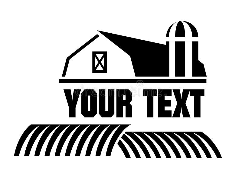 An illustration of Barn and farm icon. An illustration of Barn and farm icon