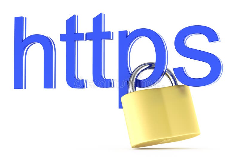 Icône HTTPS illustration de vecteur
