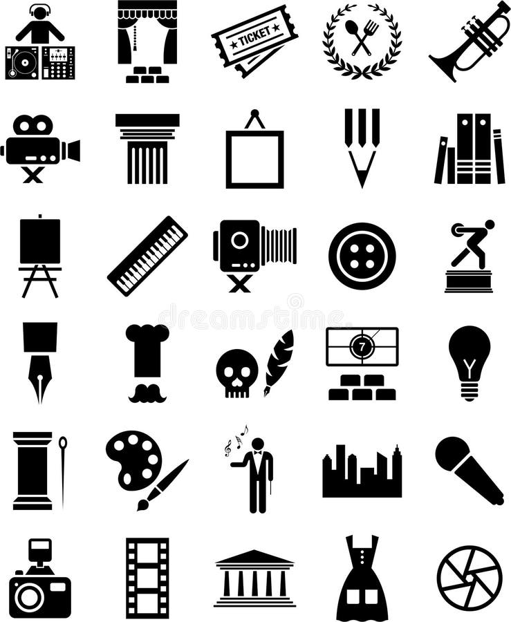 Graphismes d'arts illustration stock Graphismes d'arts illustration stock