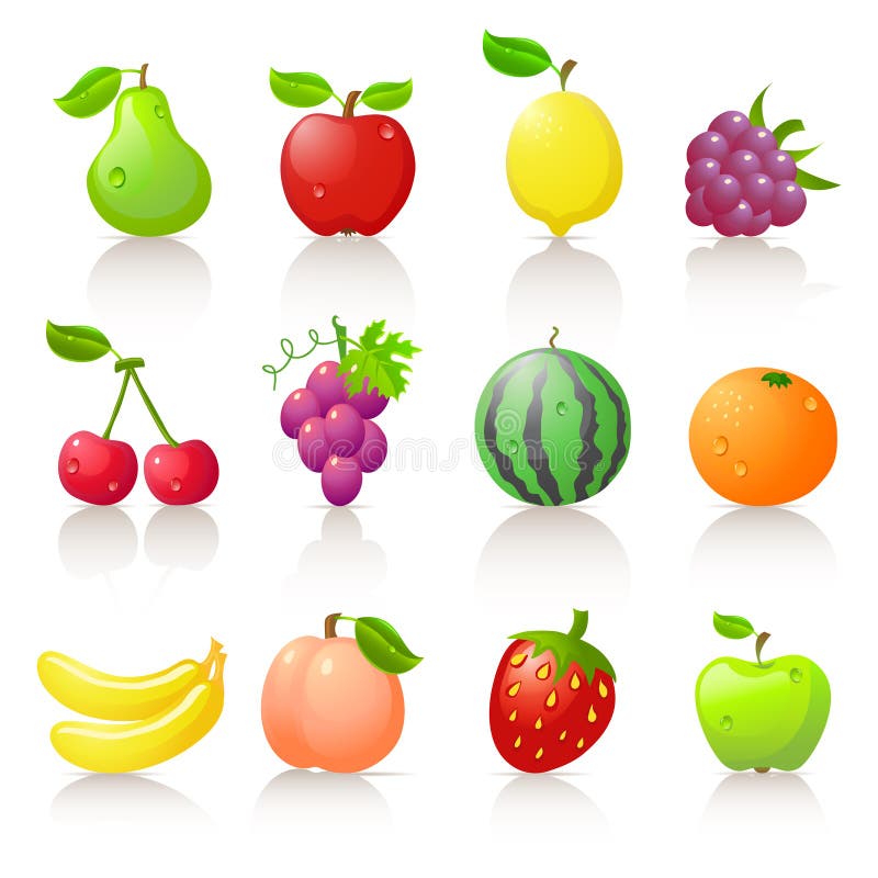 Graphismes de fruit
